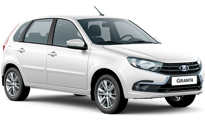 Lada Granta Hatchback, Белый "Белое облако"
