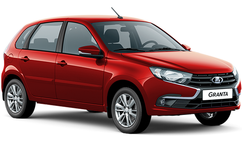Lada Granta Hatchback, Красный "Сердолик"