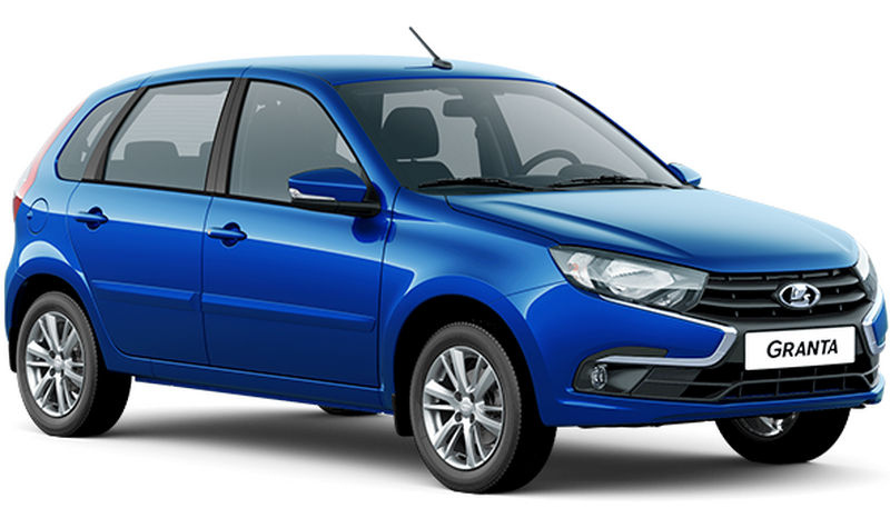 Lada Granta Hatchback, Ярко-синий "Голубая планета"