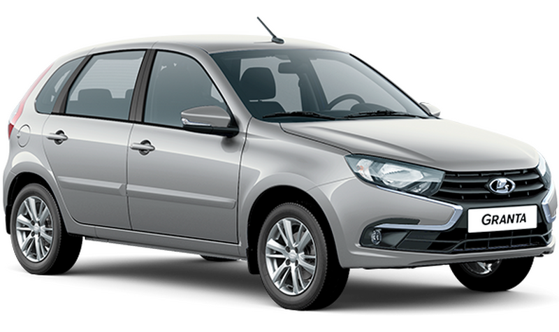 Lada Granta Hatchback, Серебристо-серый "Техно"