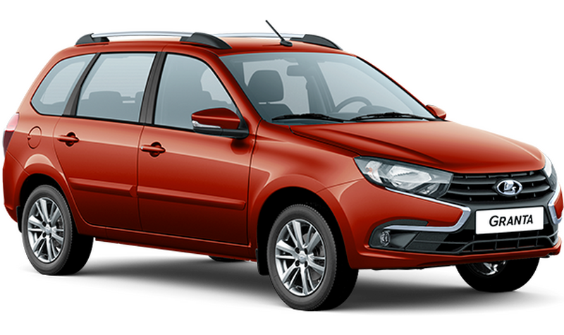 Lada Granta Универсал, Красный "Сердолик"