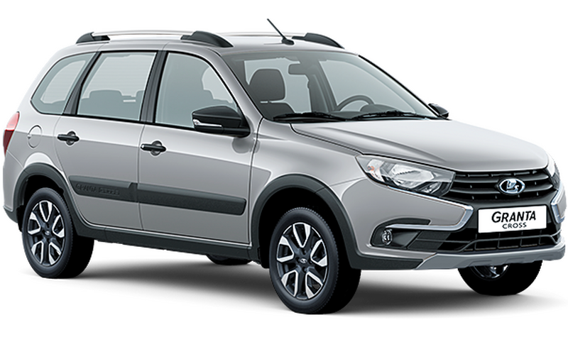 Lada Granta Cross, Серебристый "Рислинг"