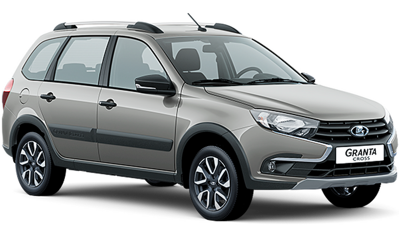 Lada Granta Cross, Серебристо-серый "Техно"