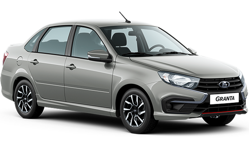 Lada Granta Drive Active, Серебристо-серый "Техно"