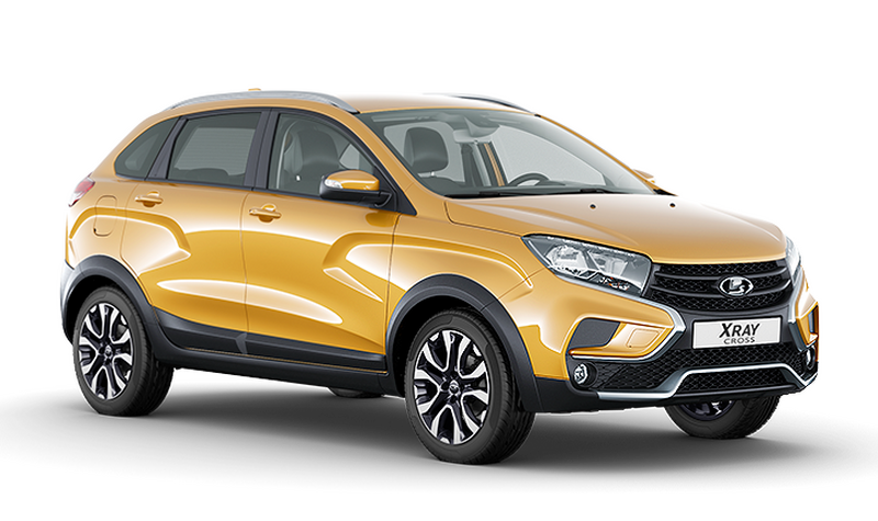 Lada Xray Cross, Золотисто-охристый 