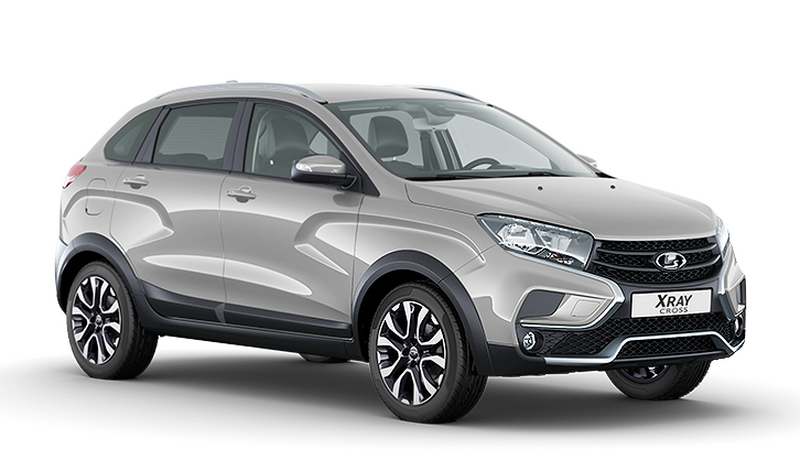 Lada Xray Cross, Серебристый 