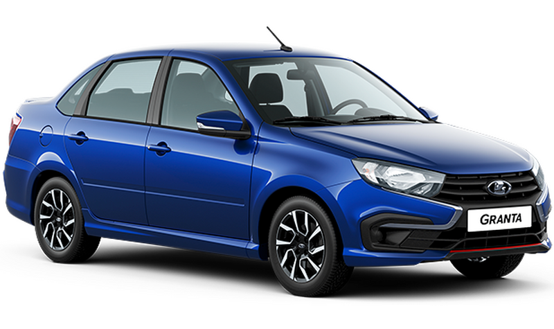Lada Granta Drive Active, Ярко-синий 