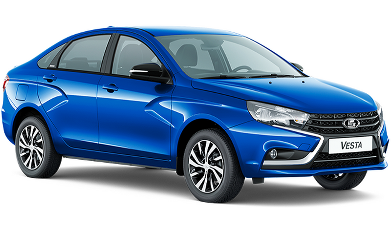 Lada Vesta, Ярко-синий "Дайвинг"