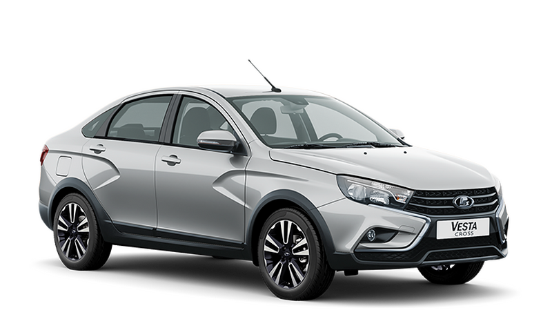 Lada Vesta Cross, Серебристый "Платина"