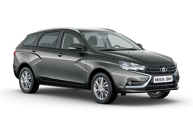 Lada Vesta SW, Серый "Плутон"