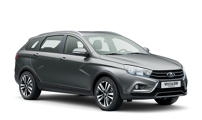 Lada Vesta SW Cross, Серый "Плутон"