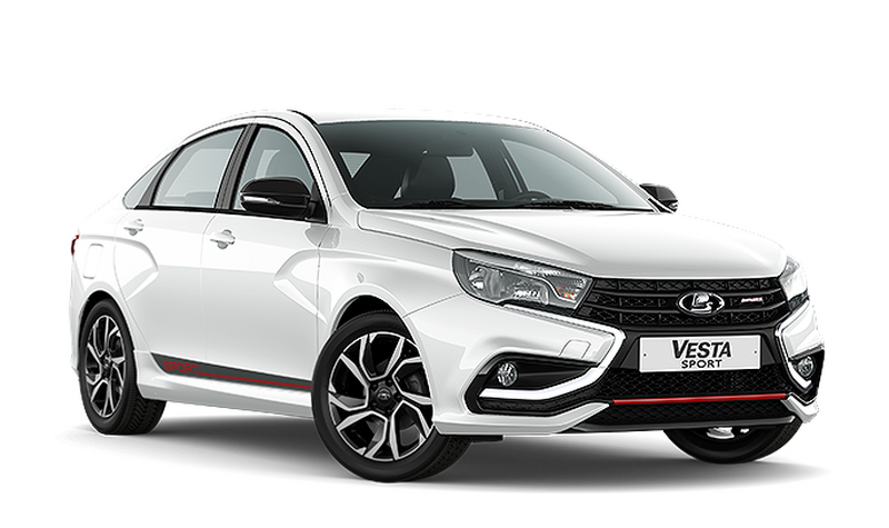 Lada Vesta Sport, Белый "Ледниковый"