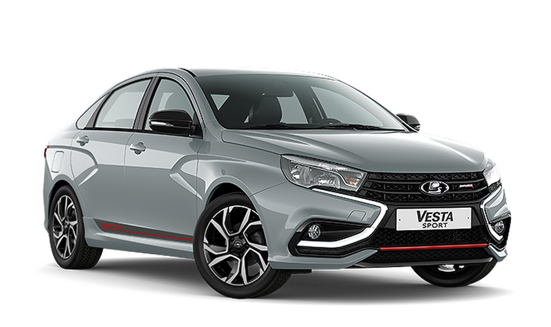 Lada Vesta Sport, Серый "Тайфун"