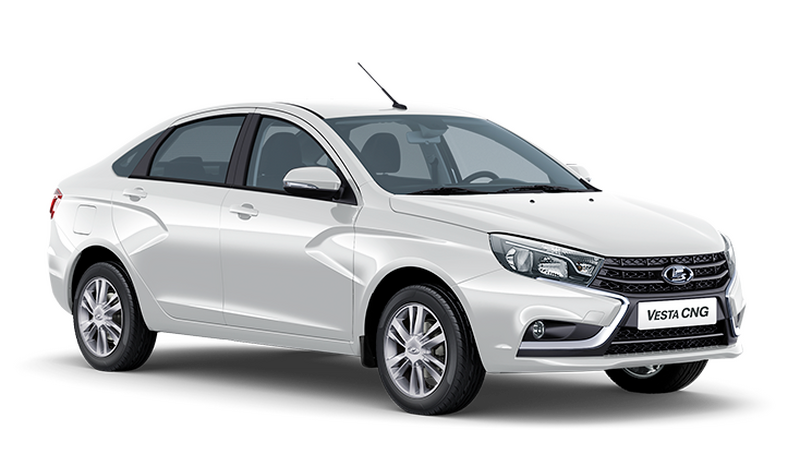 Lada Vesta CNG, Белый "Ледниковый"