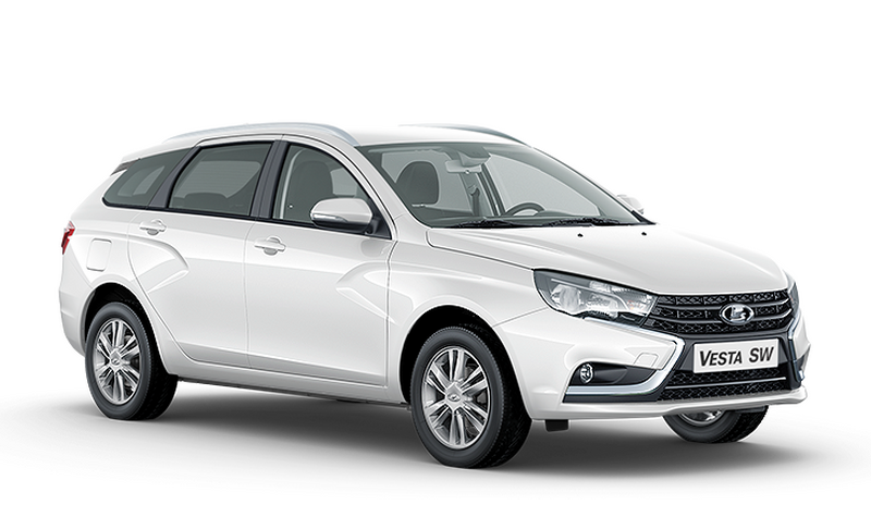 Lada Vesta SW, Белый "Ледниковый"