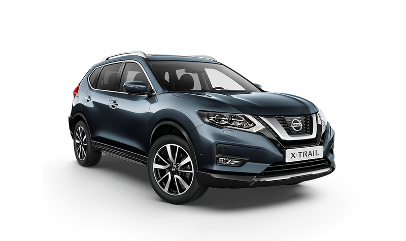 Nissan X-Trail, Серо-Синий