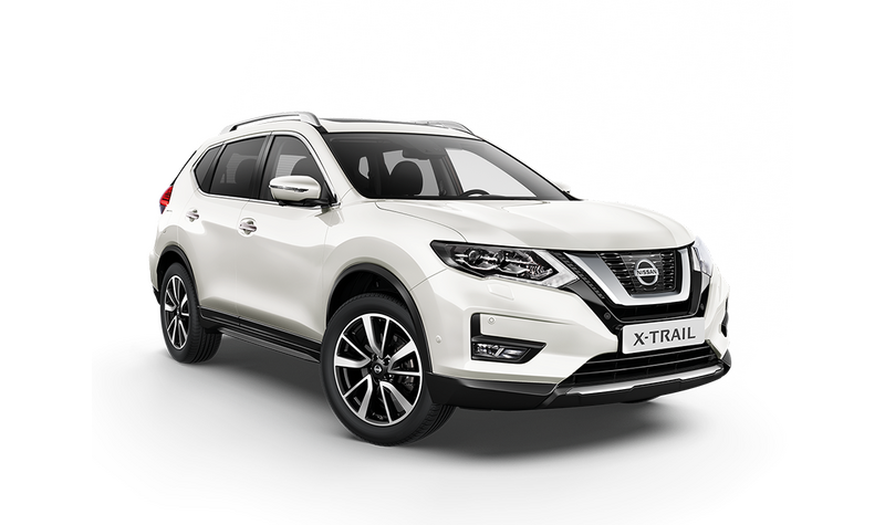 Nissan X-Trail, Белый неметаллик
