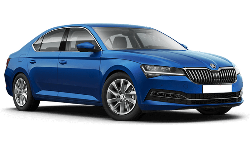 Skoda Superb, Синий металлик Race