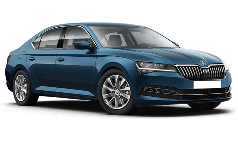 Skoda Superb, Синий металлик Lava