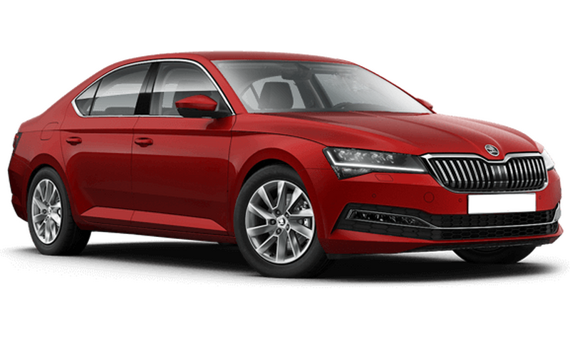 Skoda Superb, Красный металлик Velvet