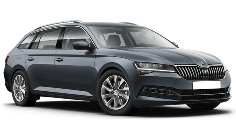 Skoda Superb Combi, Серый металлик Quartz