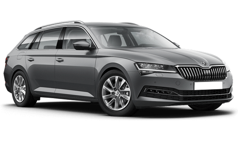 Skoda Superb Combi, Серый металлик Business