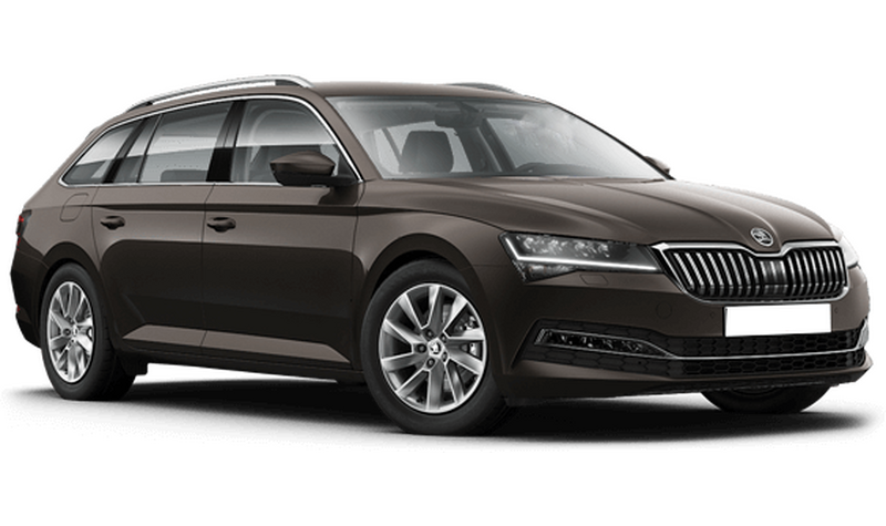 Skoda Superb Combi, Коричневый металлик