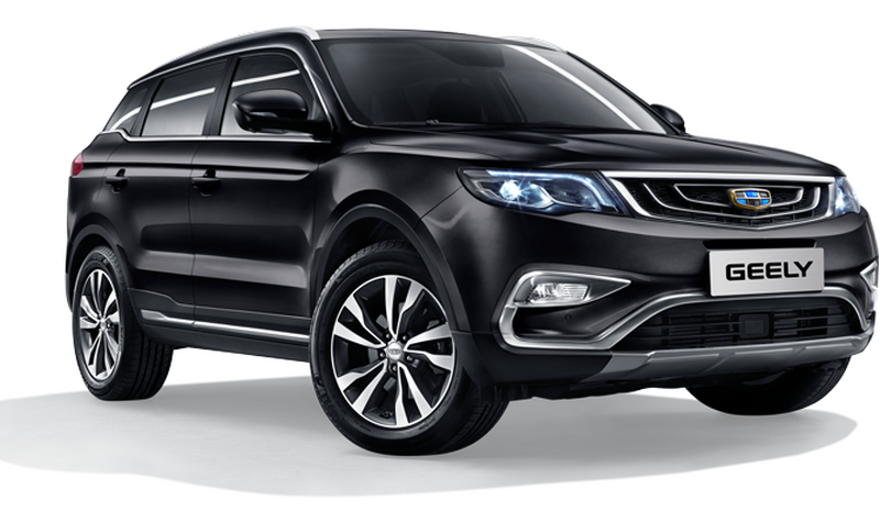 Geely Atlas, Черный