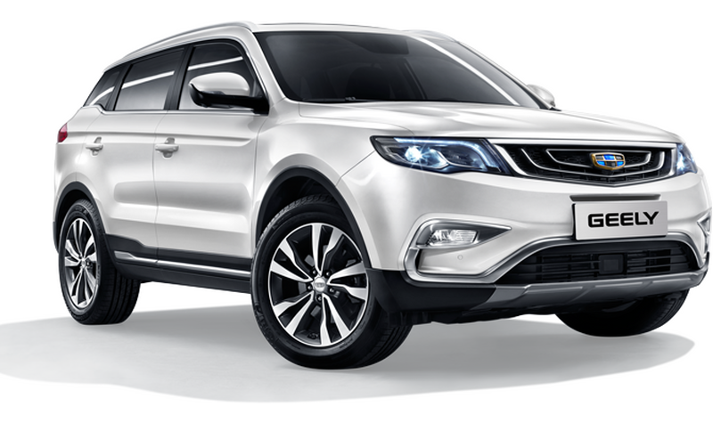 Geely Atlas, Белый
