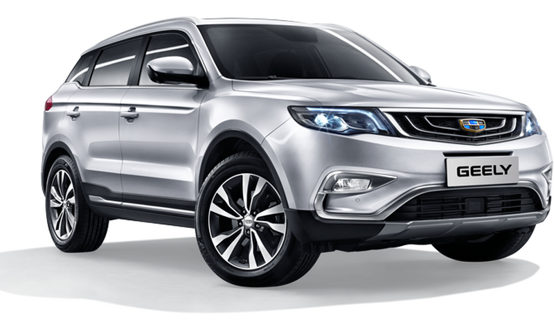 Geely Atlas, Серебристый
