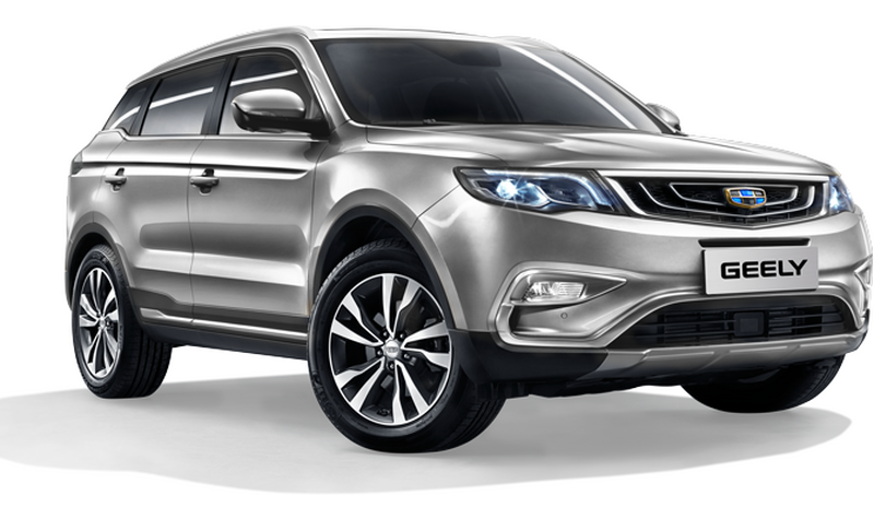 Geely Atlas, Серый