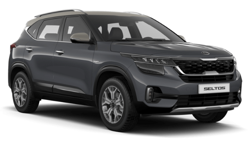 Kia Seltos, Серый и Золотой