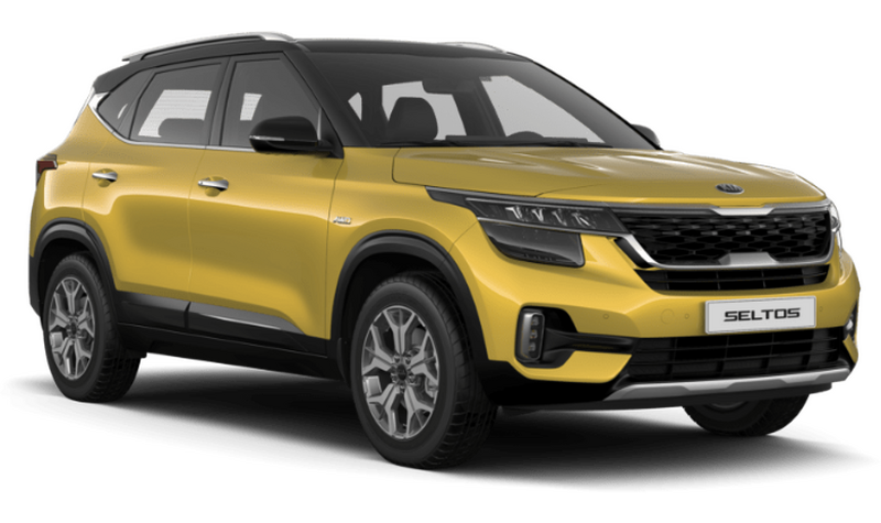 Kia Seltos, Желтый и Черный