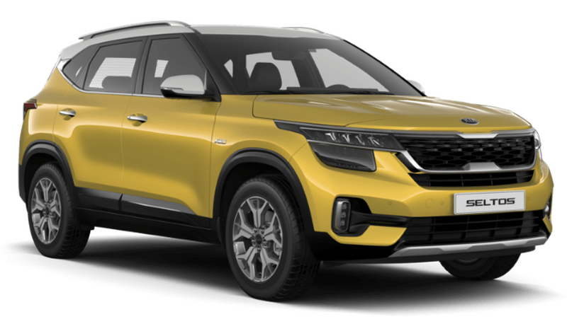 Kia Seltos, Желтый и Белый