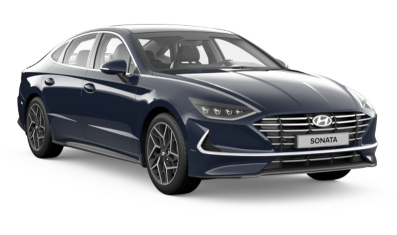 Hyundai Sonata, Синий (Oxford Blue)