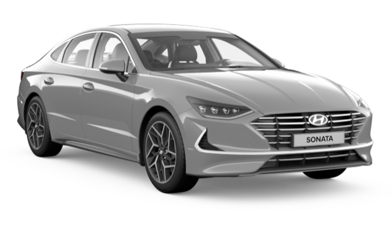 Hyundai Sonata, Серый (Hampton Gray)