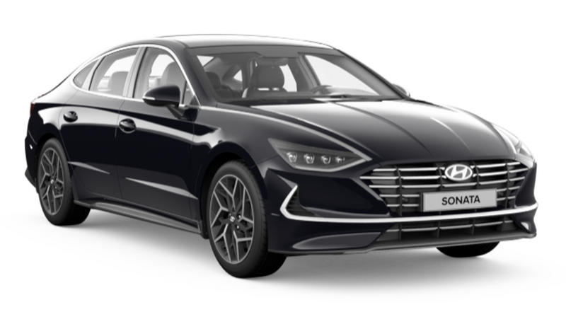 Hyundai Sonata, Черный (Midnight Black)