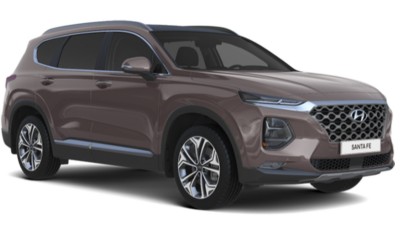 Hyundai Santa Fe, Бронзовый (Earthy Bronze)