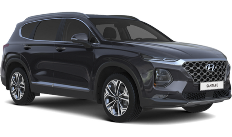 Hyundai Santa Fe, Серо-Зеленый (Magnetic Force)