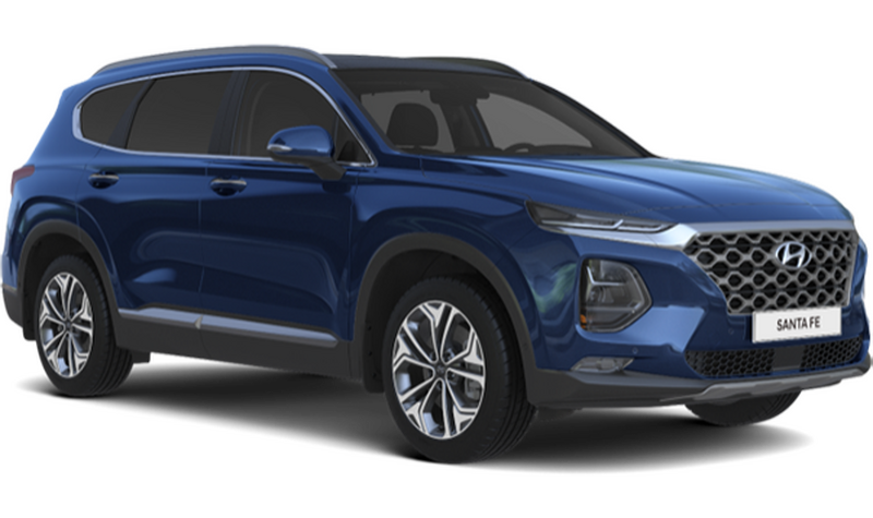 Hyundai Santa Fe, Темно-Синий (Stormy Sea)