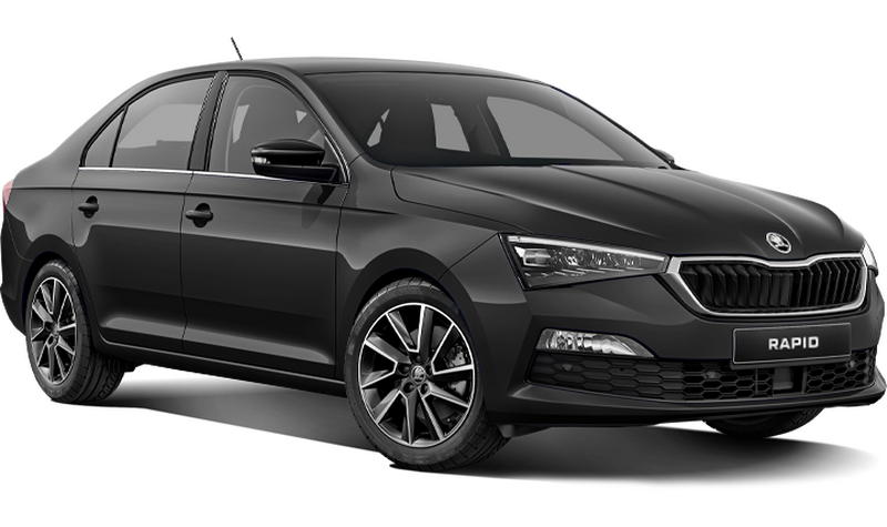 Skoda Rapid, Черный (deep black)