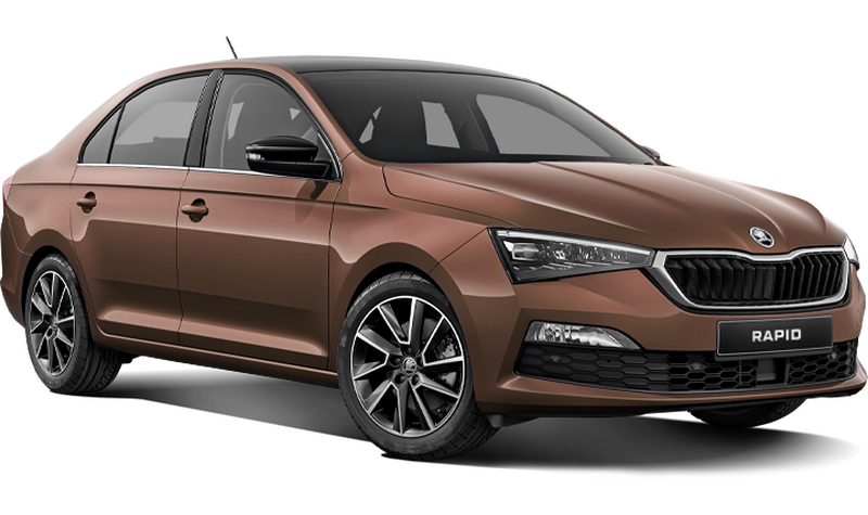 Skoda Rapid, Коричневый металлик (toffee brown)