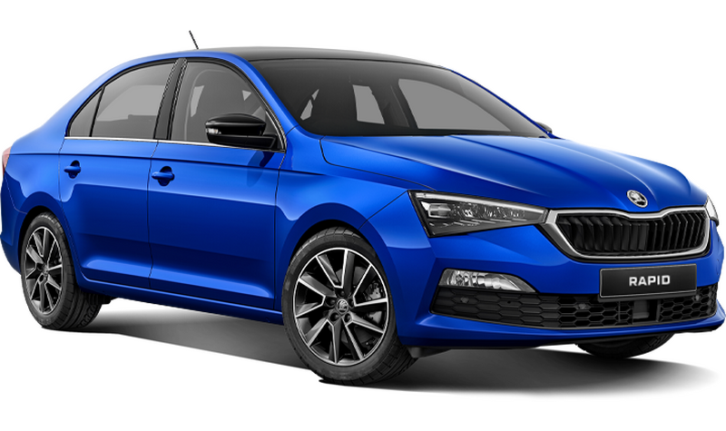 Skoda Rapid, Синий металлик (reef blue)