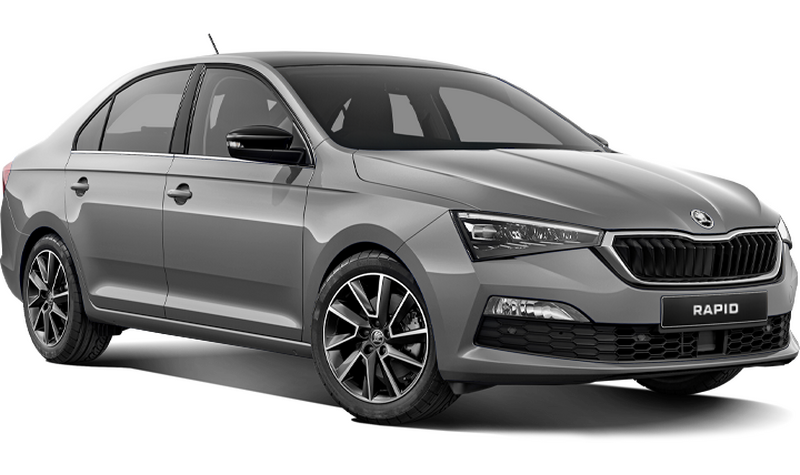 Skoda Rapid, Серый металлик (indium grey)
