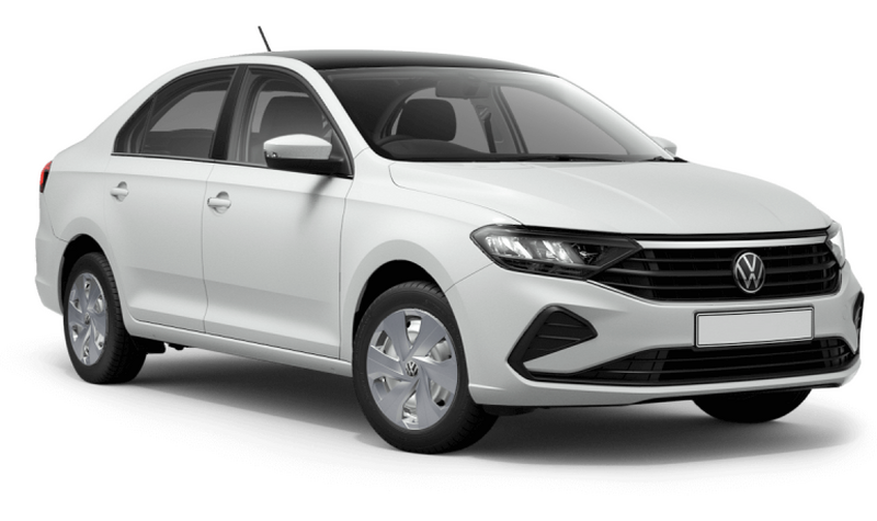 Volkswagen Polo, Белый 