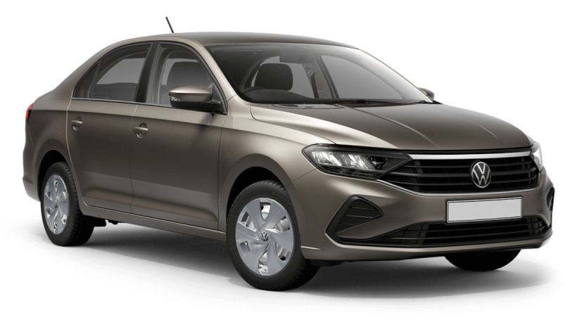 Volkswagen Polo, Бежевый "Titanium", металлик