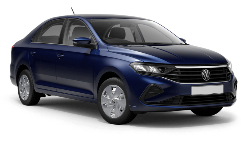 Volkswagen Polo, Синий "Reef", металлик