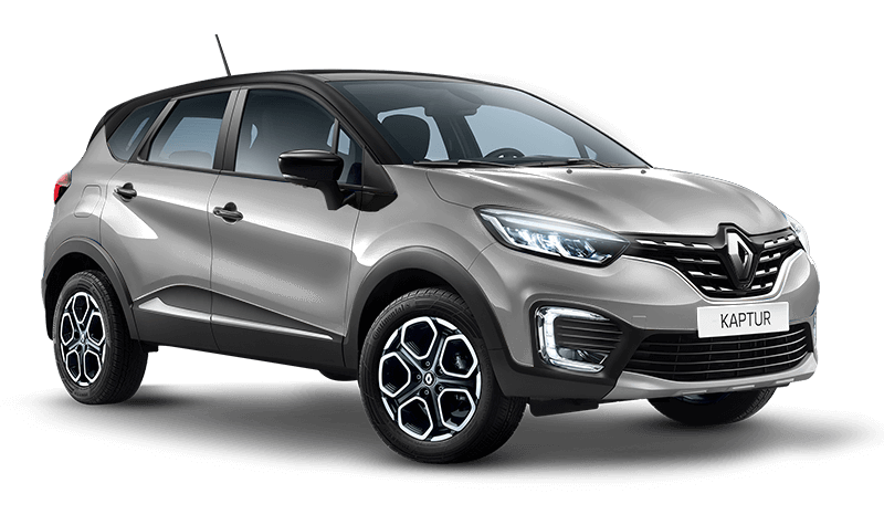 Renault Kaptur , Серебристый с черной крышей