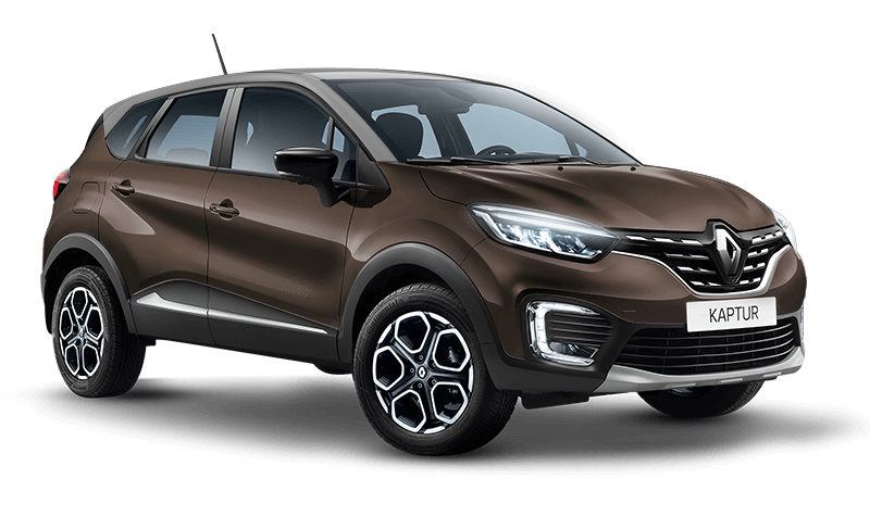 Renault Kaptur , Коричневый с серебристой крышей