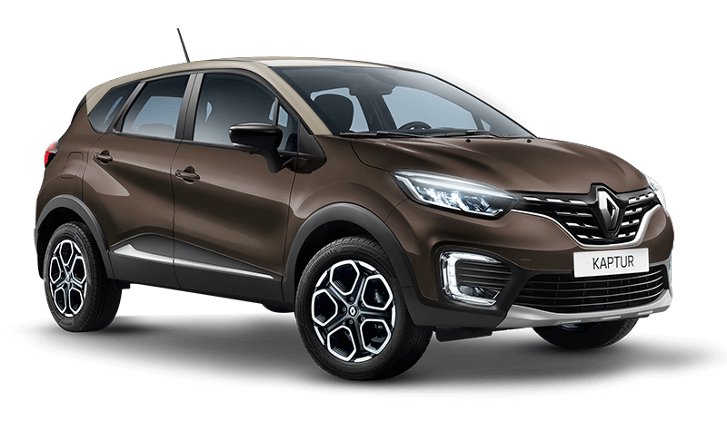 Renault Kaptur , Коричневый с бежевой крышей